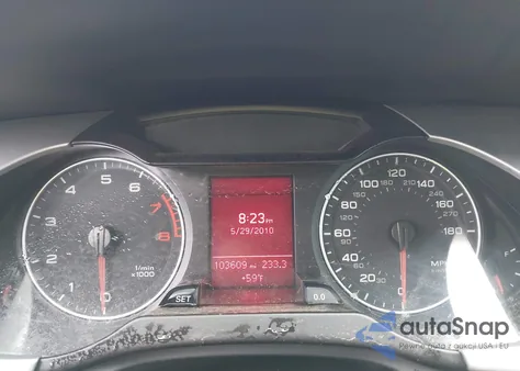 2011 Audi A4 2.0T Premium from USA, damaged, VIN WAUSFAFL5BA152610